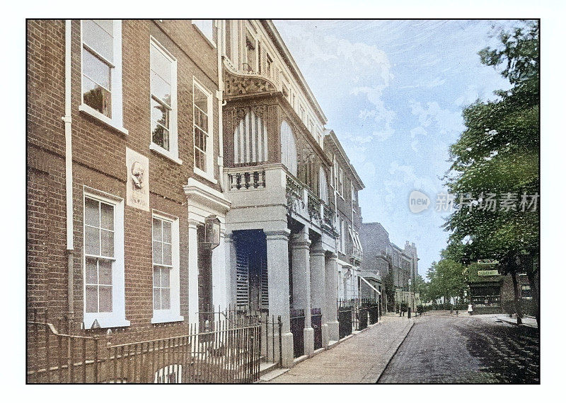 古色古香的伦敦照片:Carlyle House